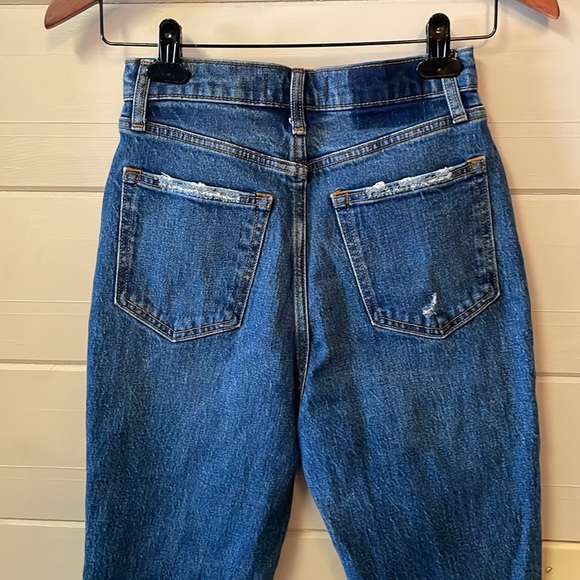Abercrombie & Fitch The Kick Flare Ultra High Rise Jeans Size 25. - Picture 7 of 12